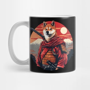 Samurai Shiba Inu Warrior Mug